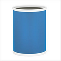 13 Qt. Oval Waste Basket (Process Blue)